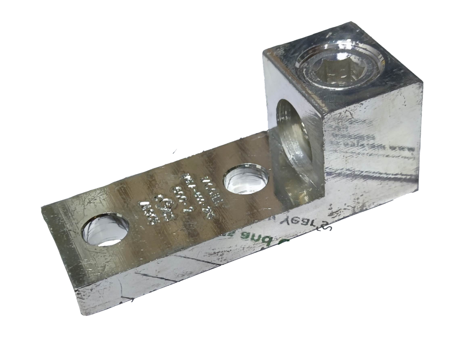 McGILL Mechanical Lugs 600MCM 2 Holes electrical connector with metallic finish