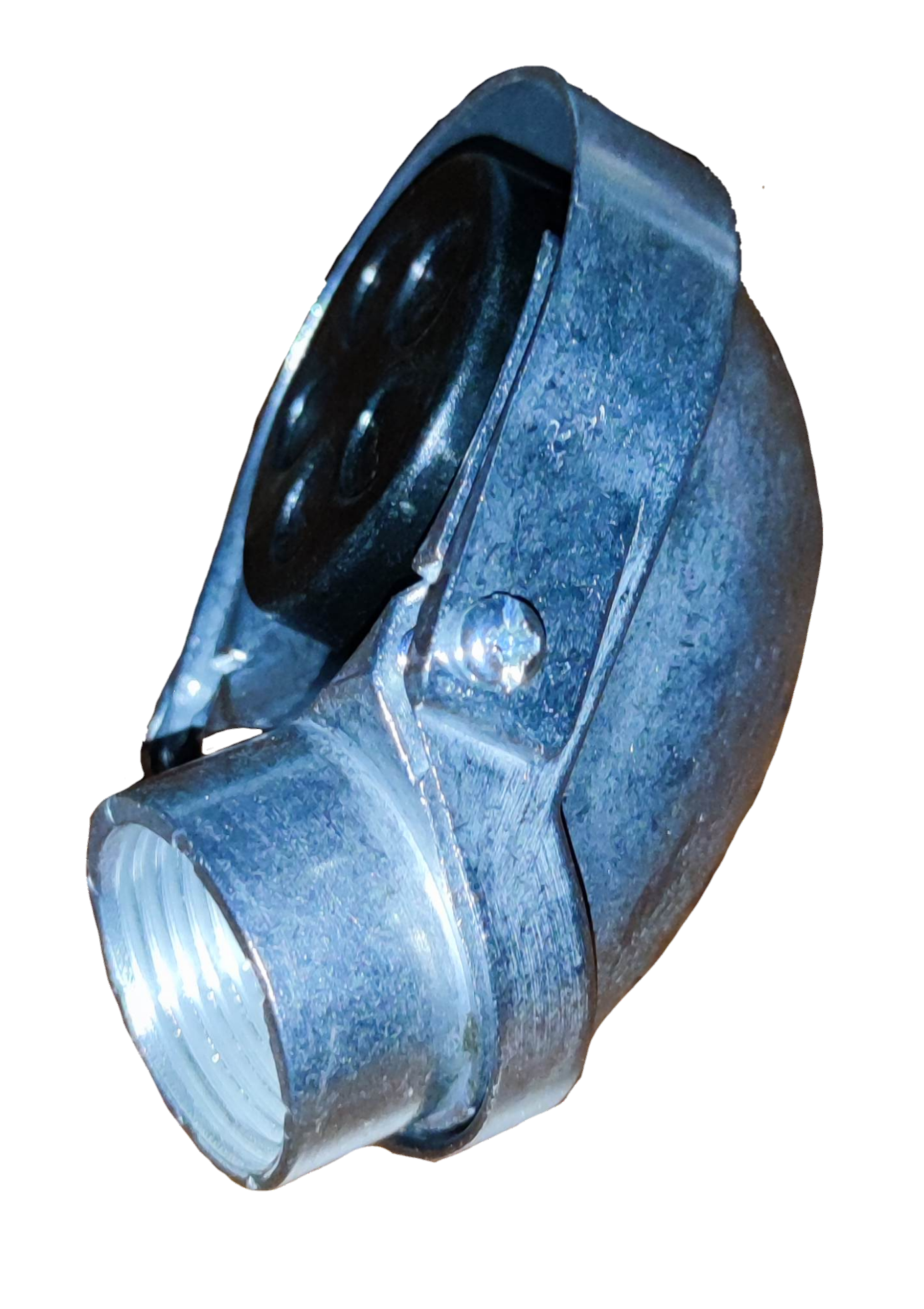 Royu Entrance Cap 25mm Thread Type metal electrical conduit fitting with hinge cover