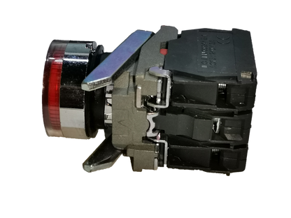 Sassin metal push button with indicator light designed for durable and reliable performance in electrical applications