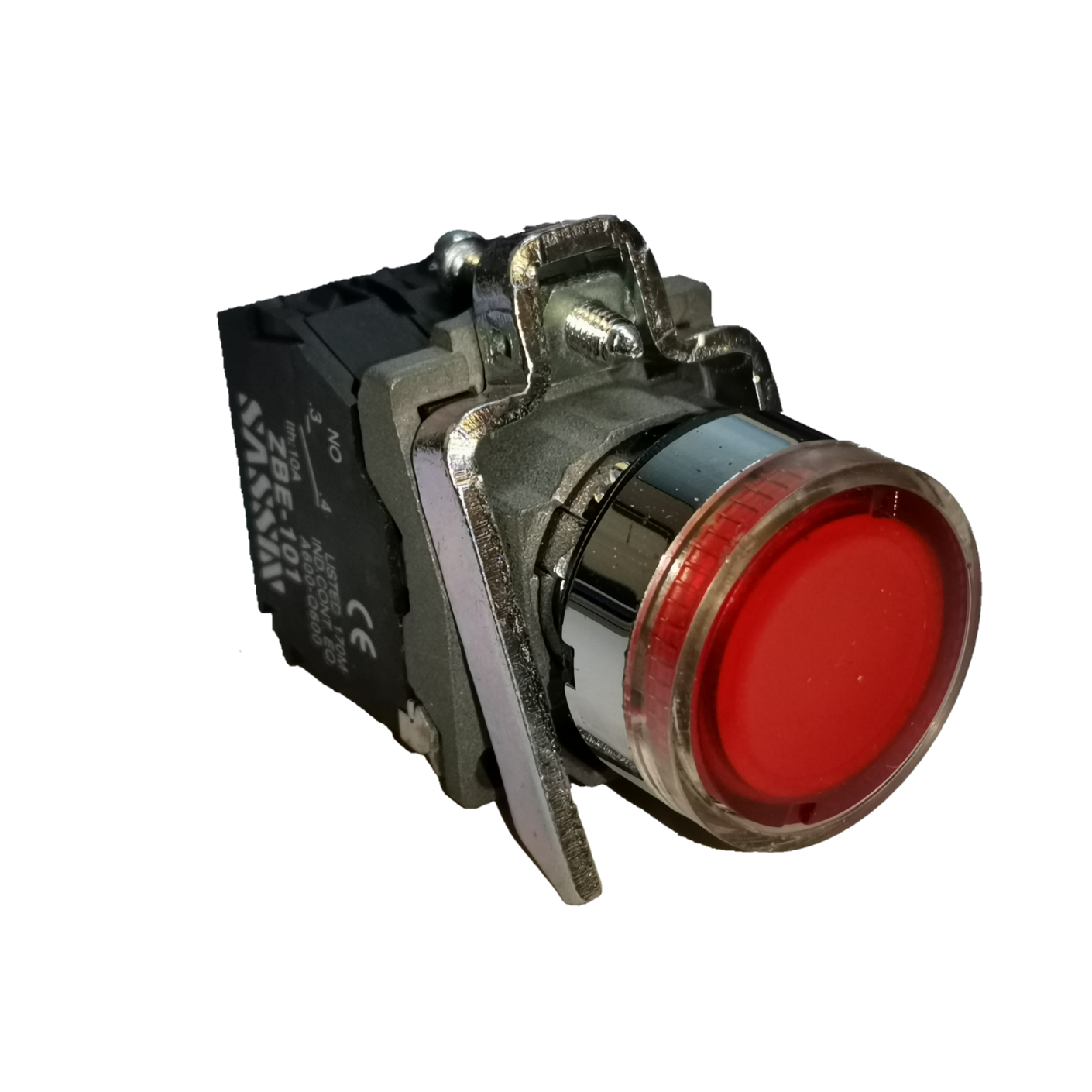 Metal Push Button with Indicator Light for Industrial Use | Electx ...