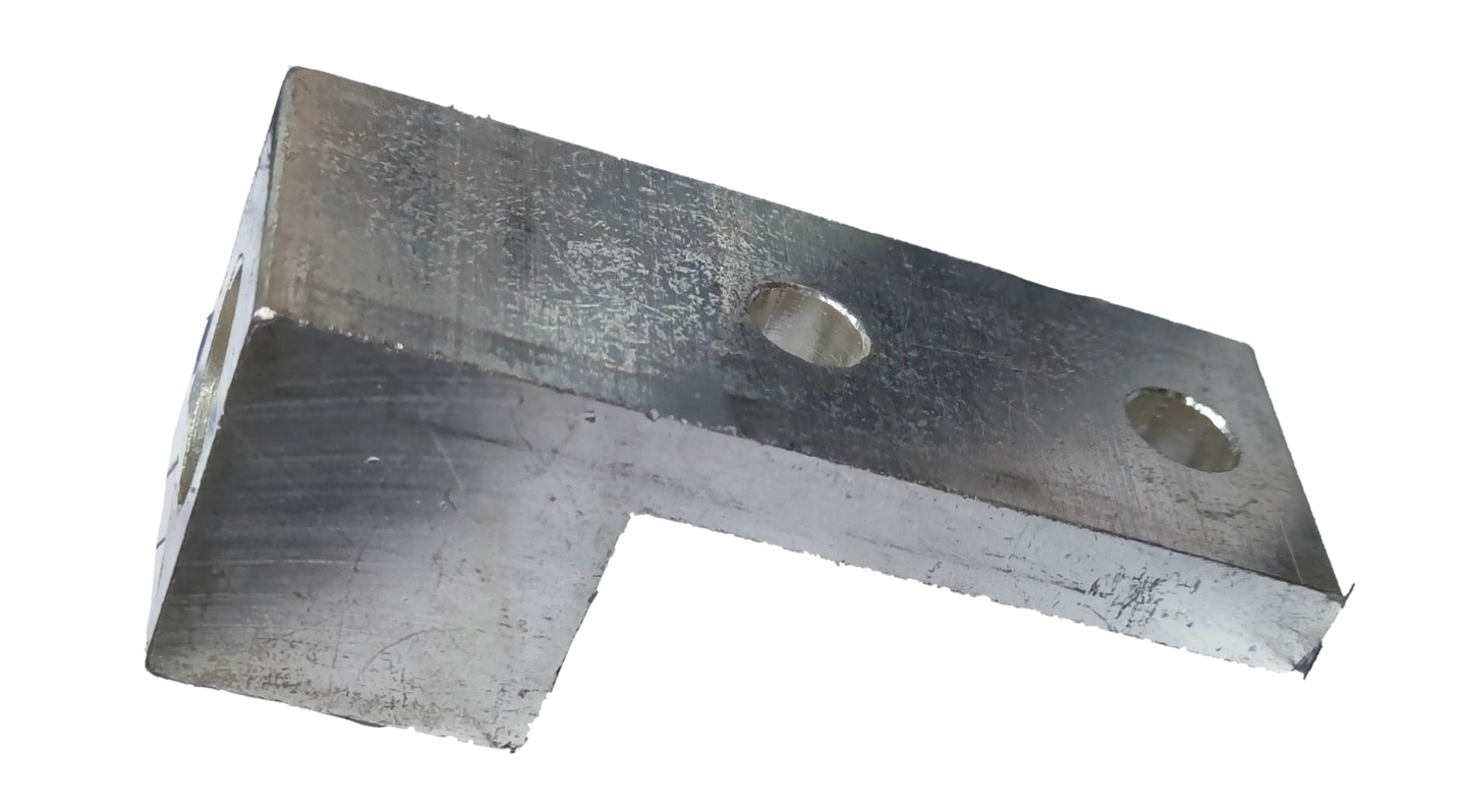 McGILL Mechanical Lugs 800MCM 2 Holes silver electrical connector for heavy-duty wiring