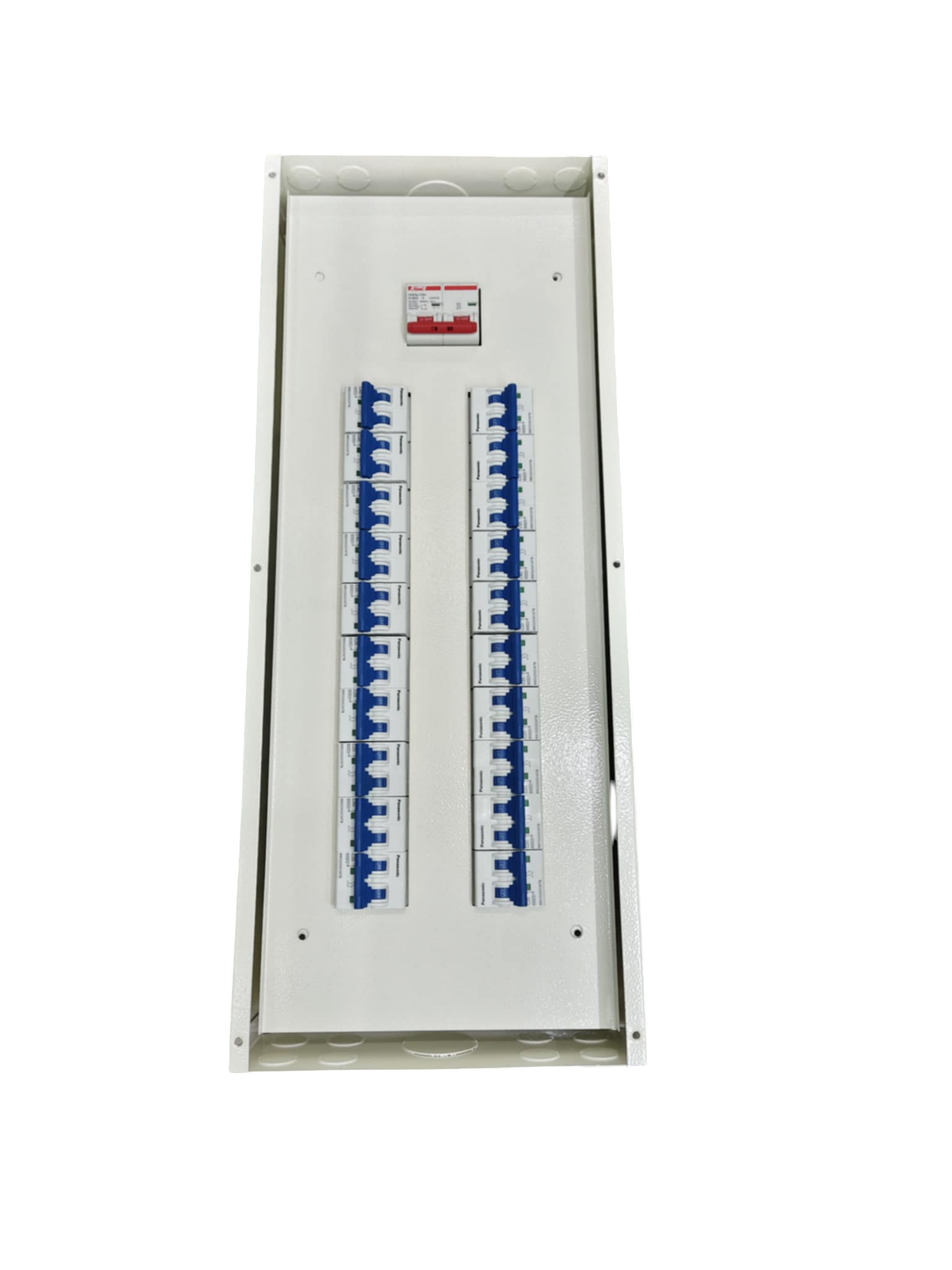 Panasonic and Himel Miniature Circuit Breaker 20 Branches 2 Pole electrical distribution panel
