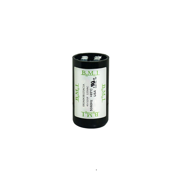 BMI Motor Starting Capacitor 43-52UF for enhancing motor performance in electrical systems