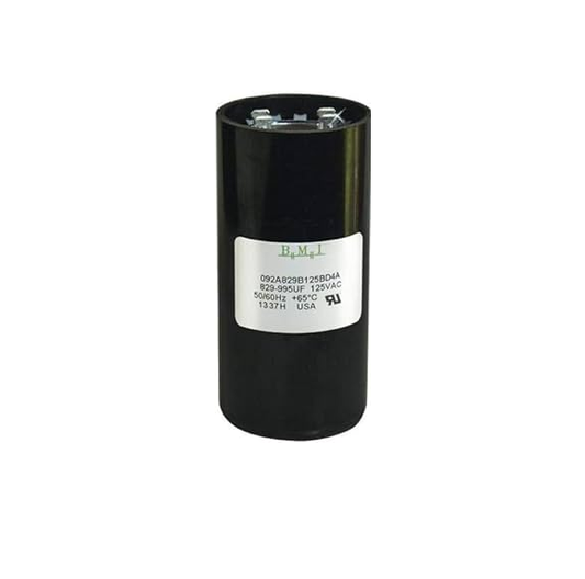 BMI Motor Starting Capacitor 829-995uF for efficient motor performance and reliability