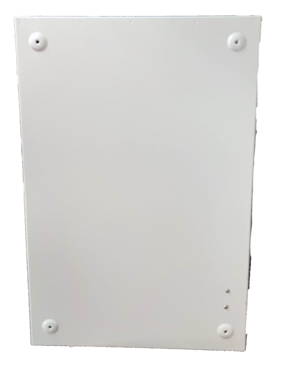 White metal electrical enclosure box for 250A MTS 2 Pole Single Pole circuit from Electx Electrical Supply