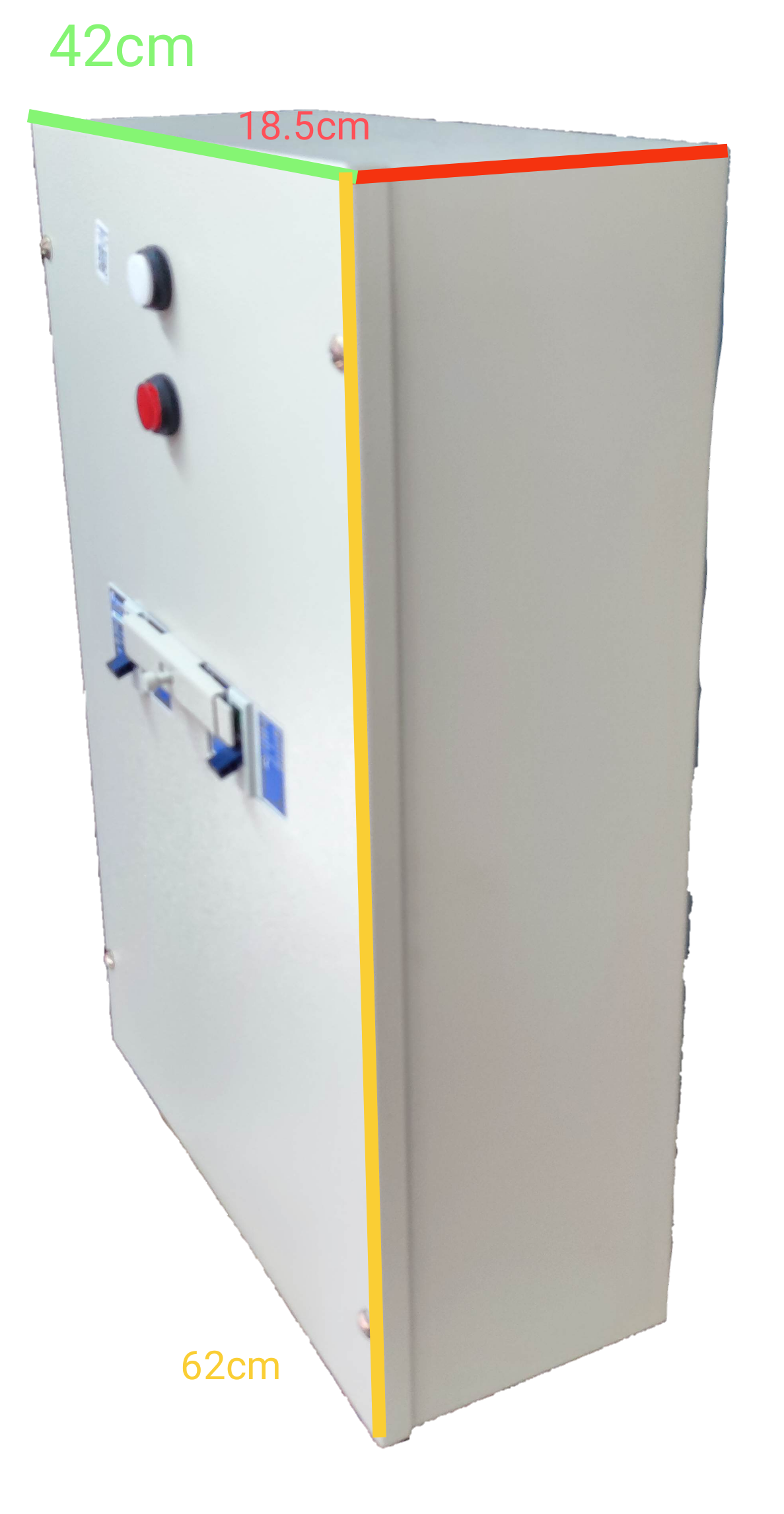 250A MTS 2 Pole Single Pole electrical control panel box by Electx Electrical Supply