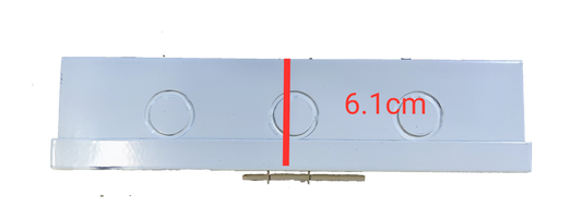 Koten MTS 3 Phase 3 Pole Bolt-on Panel Board electrical component with three circular slots