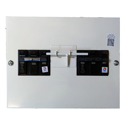 ABB MTS 40A 3 Pole Three Phase Manual Transfer Switch Three Pole Double Throw GE Breaker TQC with ( KOTEN Housing)