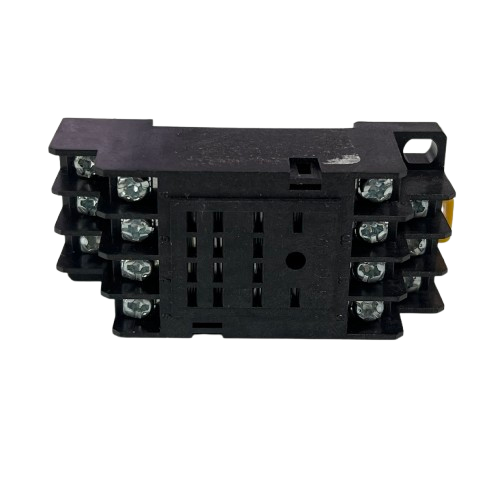 MY4 socket DIN rail mount 14 Pins connector for electrical circuitry and parts