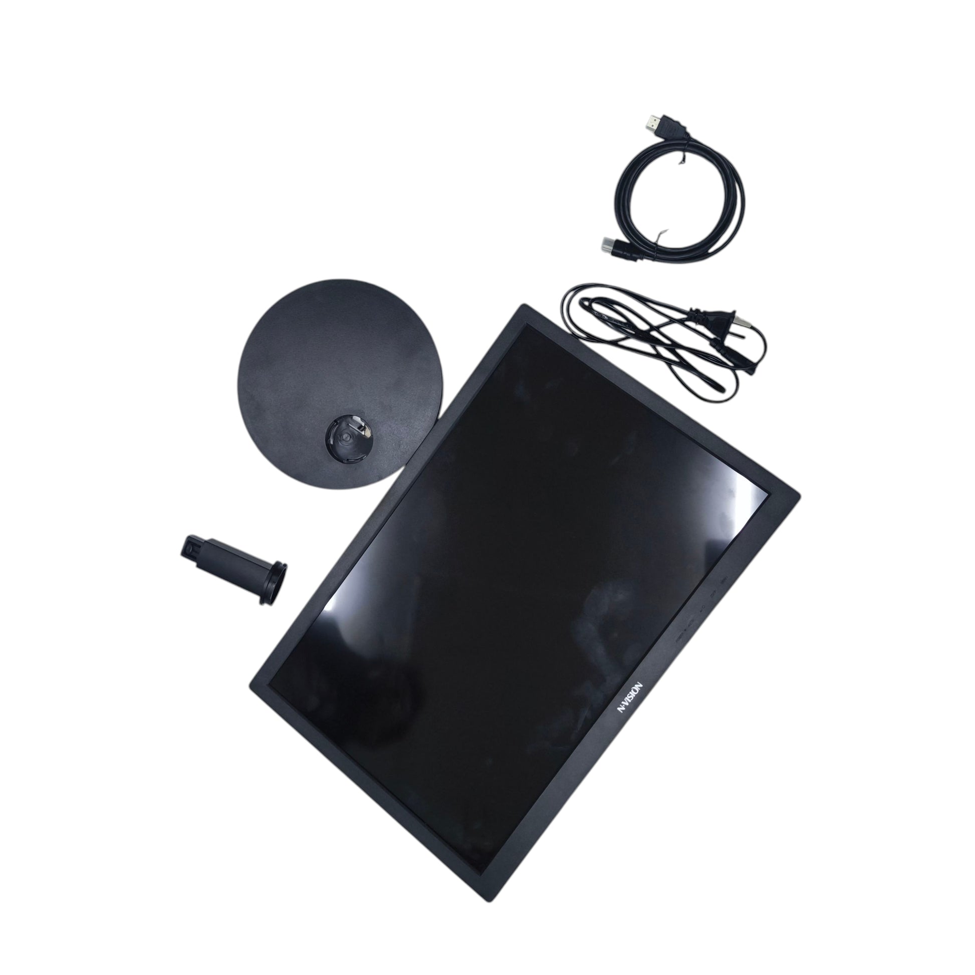 N-Vision 19 inch LED monitor 1080p with stand and connecting cables included