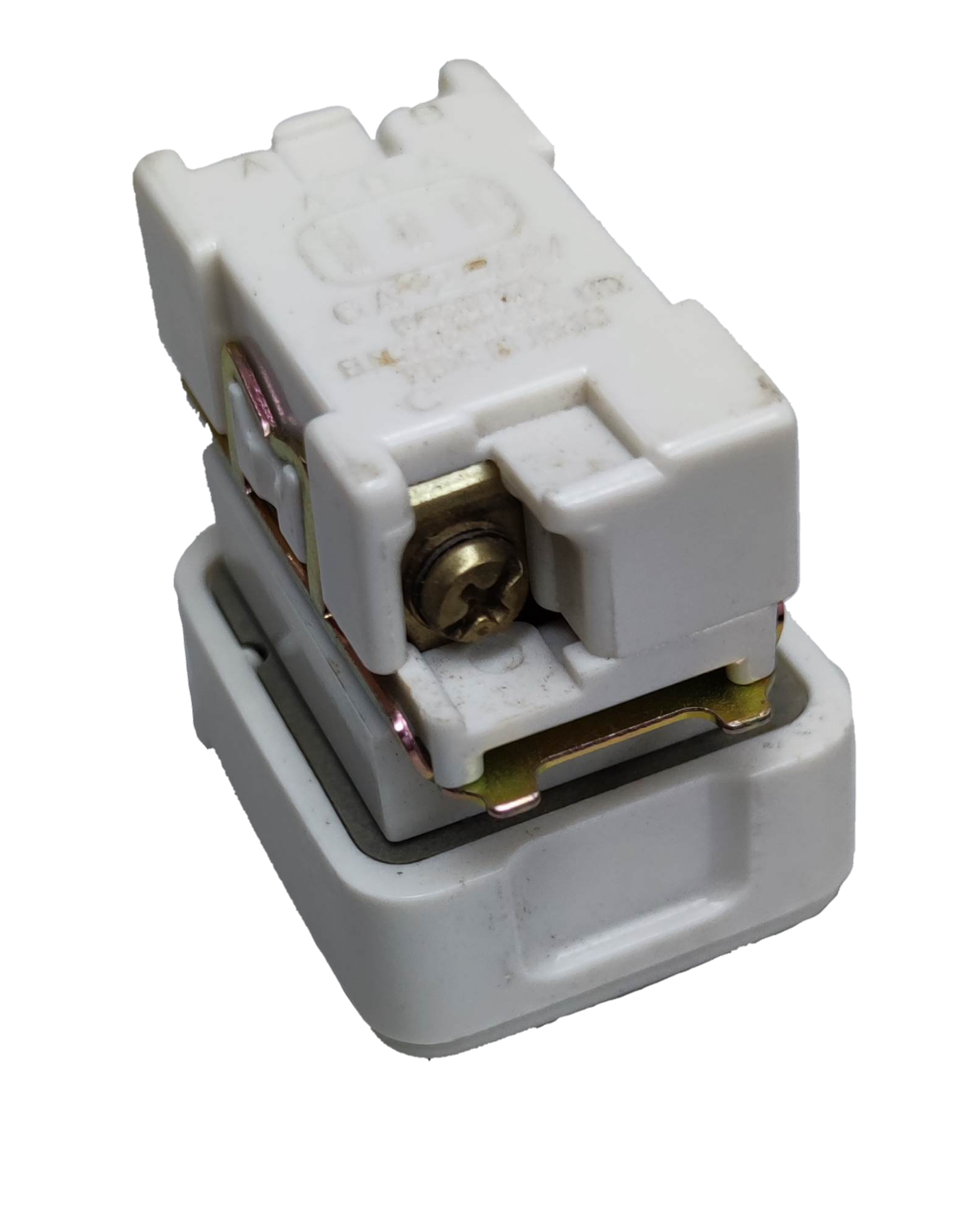 National brand Telephone Modular Box Device Type in white for power points switches and plugs