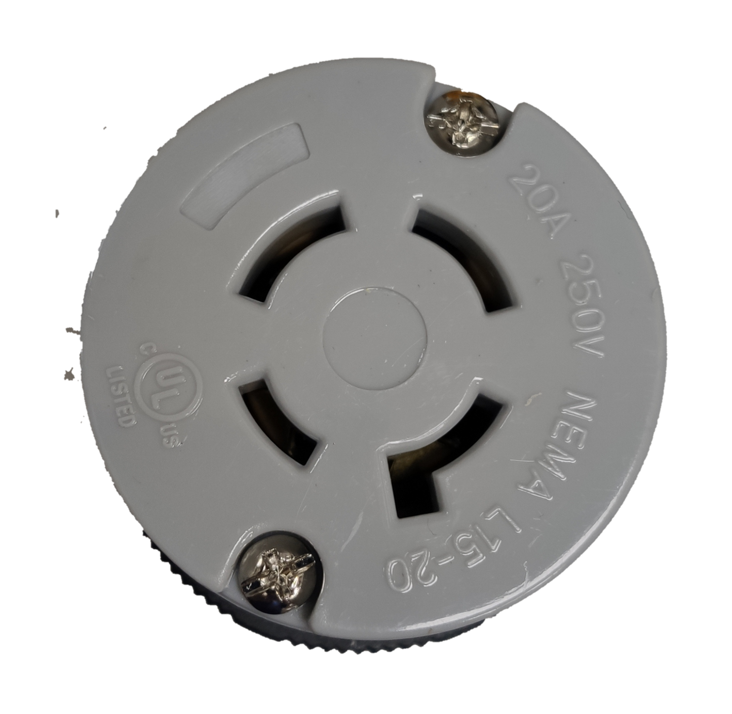 Grippes NEMA L15 250V industrial plug featuring durable construction for reliable connections