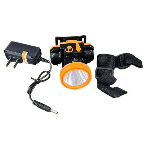 Shuta Head Lamp 74mm X 74mm X 50mm with adjustable strap and charger for hands-free lighting