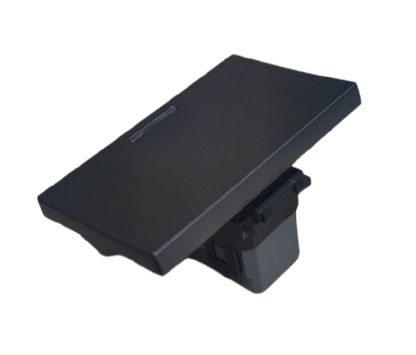 Omni 1 way light switch 16A 3 Device in sleek black design for modern interiors