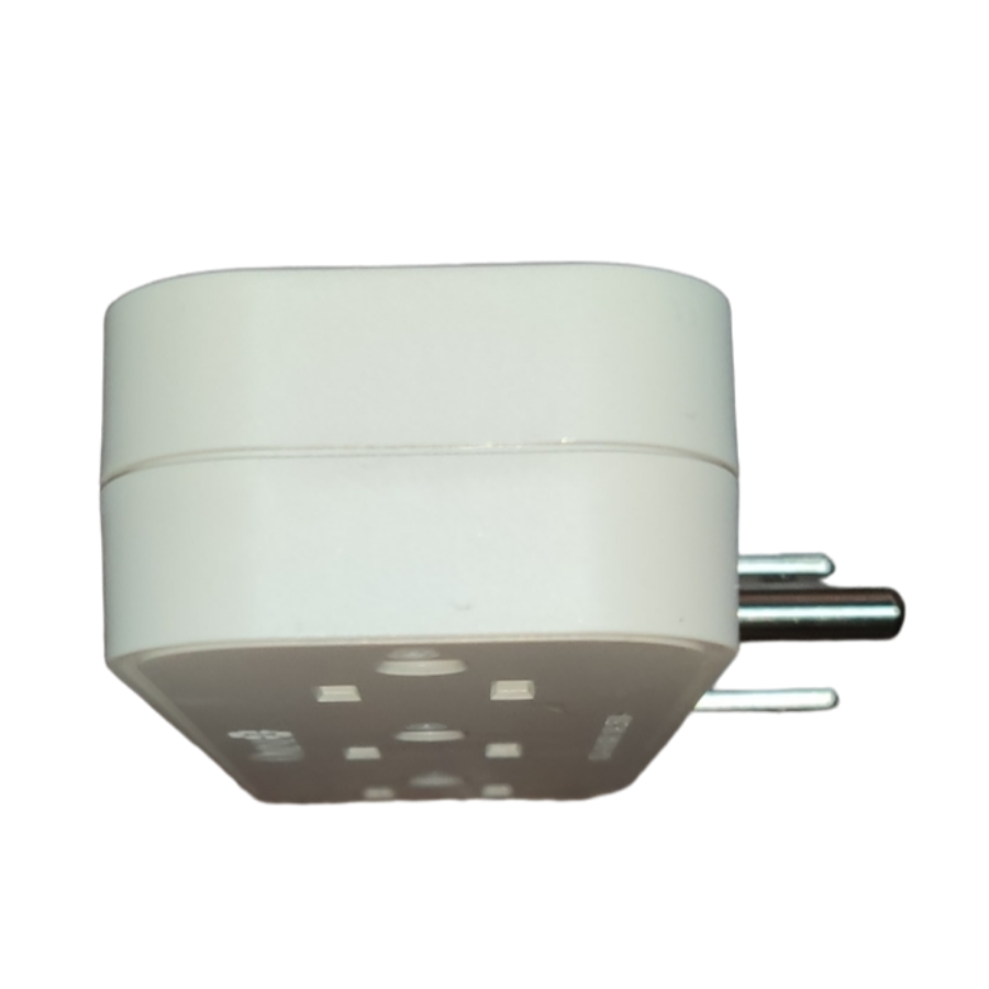 Omni 10A 250V multi socket adapter designed for versatile power connections