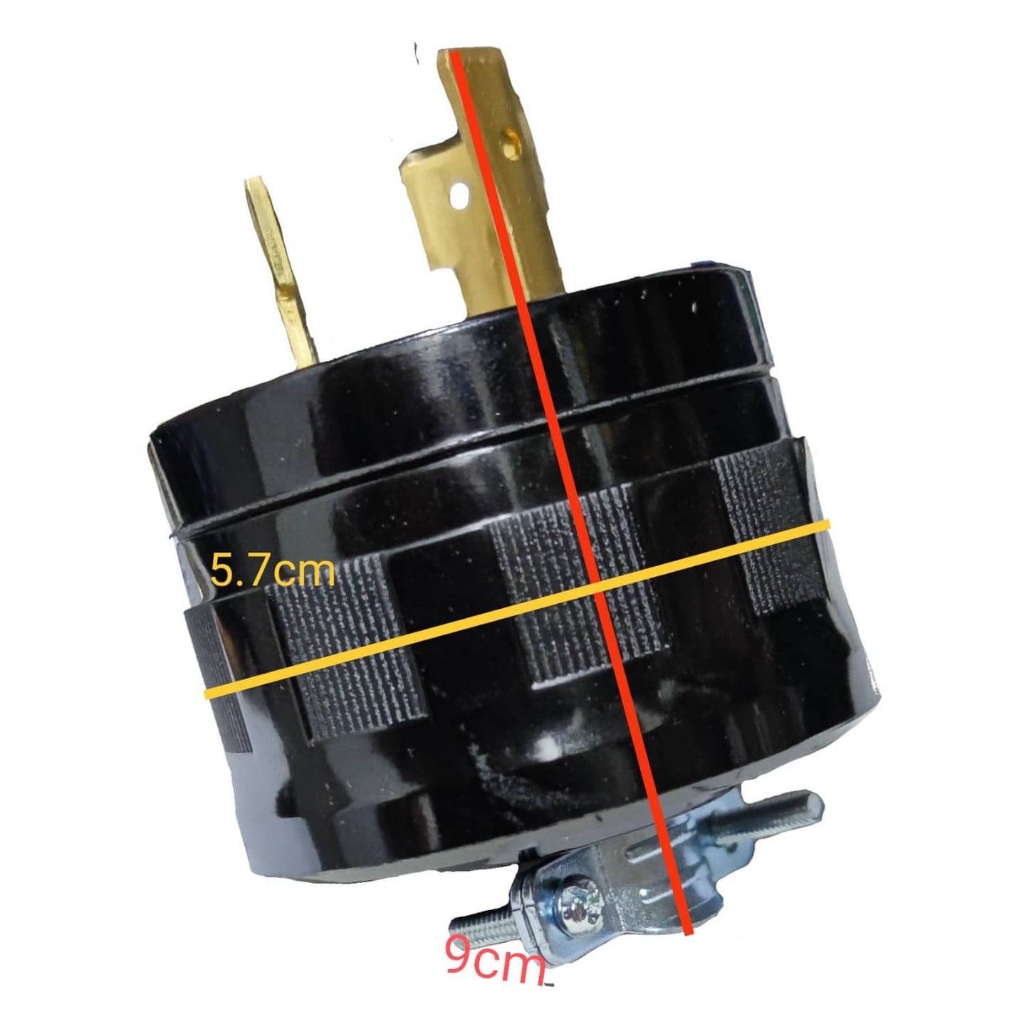 Omni 30A twistlock plug 220V designed for secure connections in high power applications