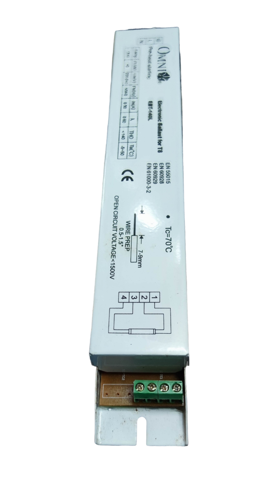 Omni 40W electronic ballast 220V for improved energy efficiency in lighting systems