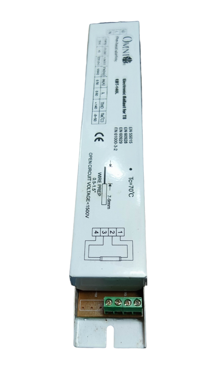 Omni 40W electronic ballast 220V for improved energy efficiency in lighting systems