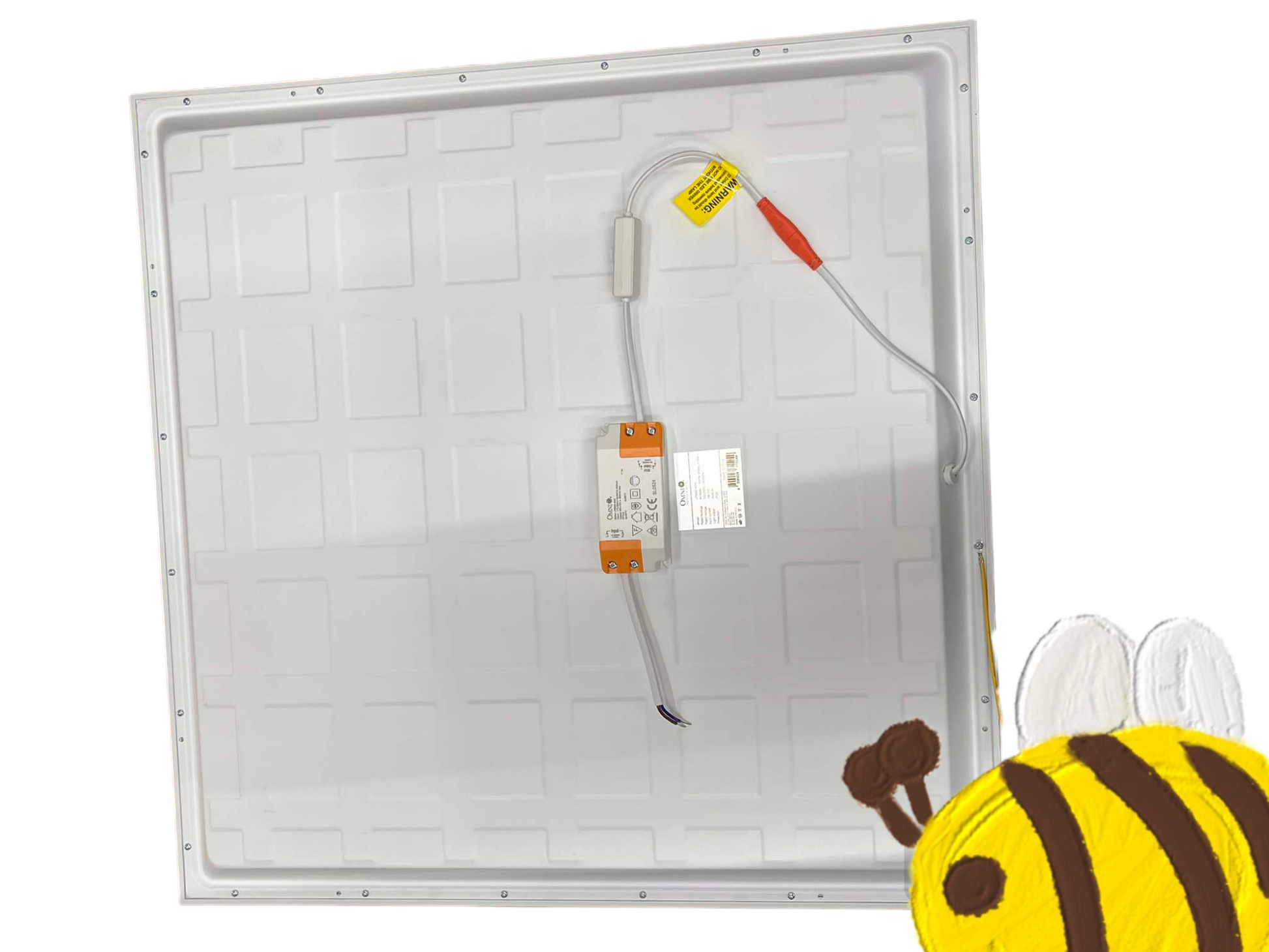 Omni 40W tri-color panel light with a sleek design for versatile ceiling lighting solutions