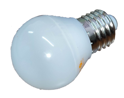Omni 4W LED E27 12V bulb 6500K with a smooth white finish for bright lighting