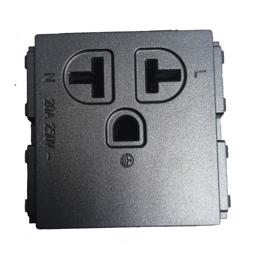 Omni Aircon Outlet Tandem Outlet Designer Series 20A 250V power socket with modern design