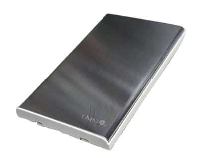 Omni chrome blank plate cover for power points switches and plugs with sleek metallic finish