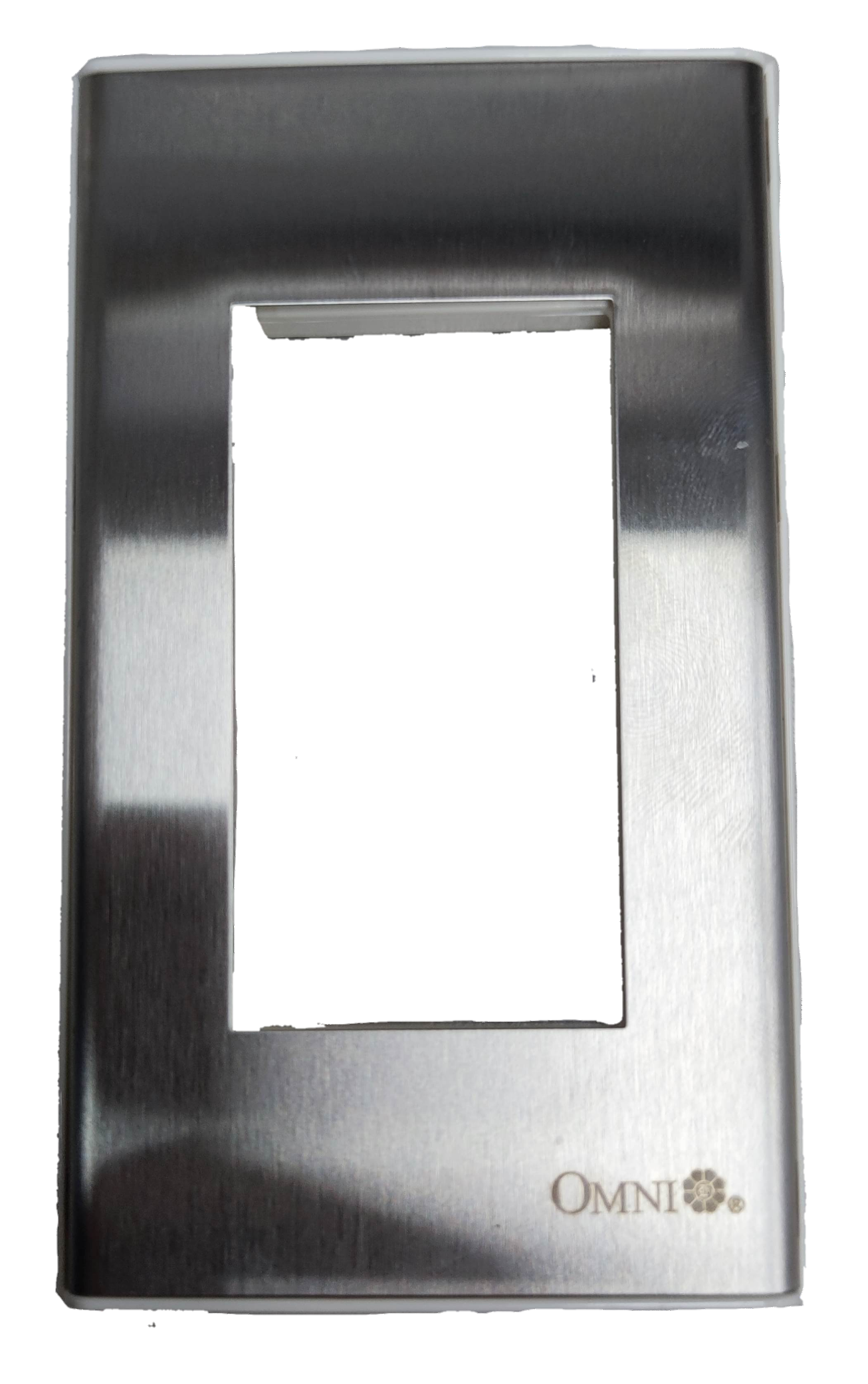 Omni device plate cover WWP-113S stainless steel power points switch plug cover plate