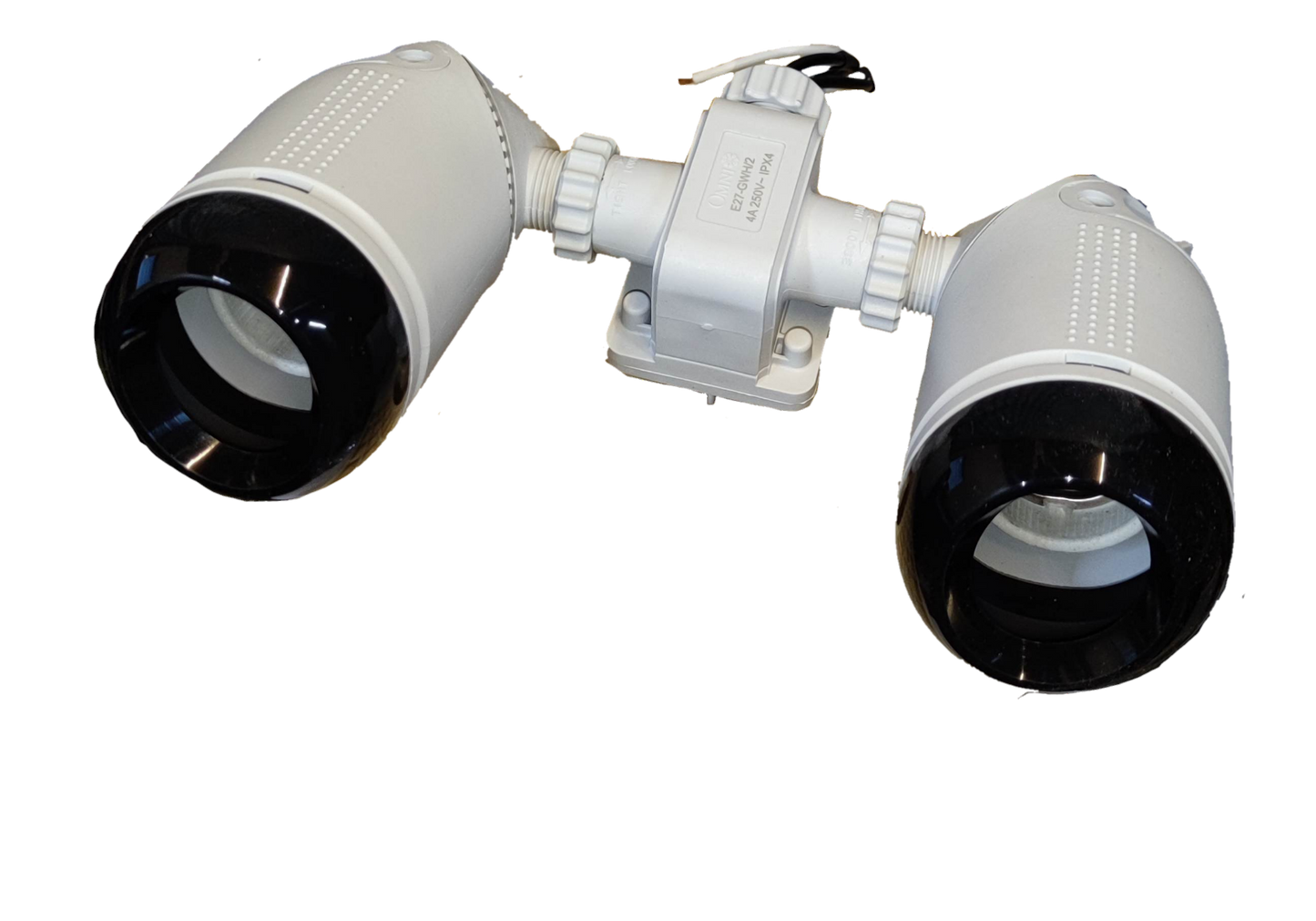 Omni garden lamp holder 2 x E27 with durable design for outdoor lighting solutions