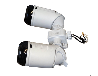 Omni garden lamp holder 2 x E27 designed for outdoor lighting with adjustable heads