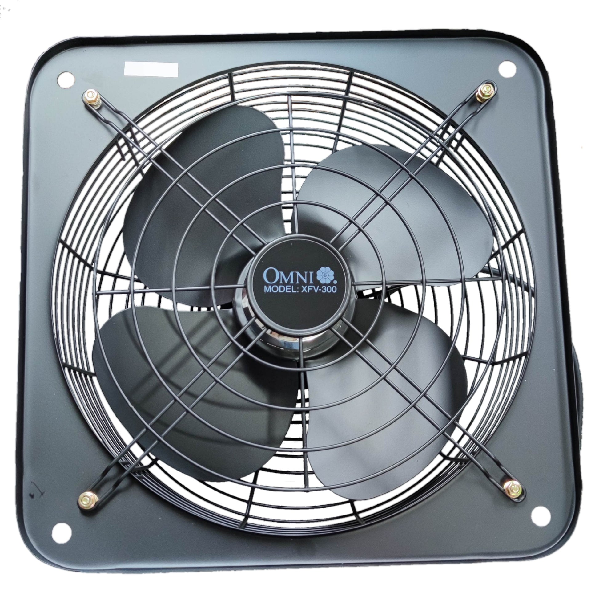 Omni Industrial Exhaust Fan 12 Inches with Metal Frame and Efficient Blades for Ventilation