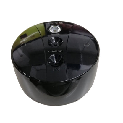 Omni LED emergency lamp 3W 240V in sleek black design with test and charge buttons