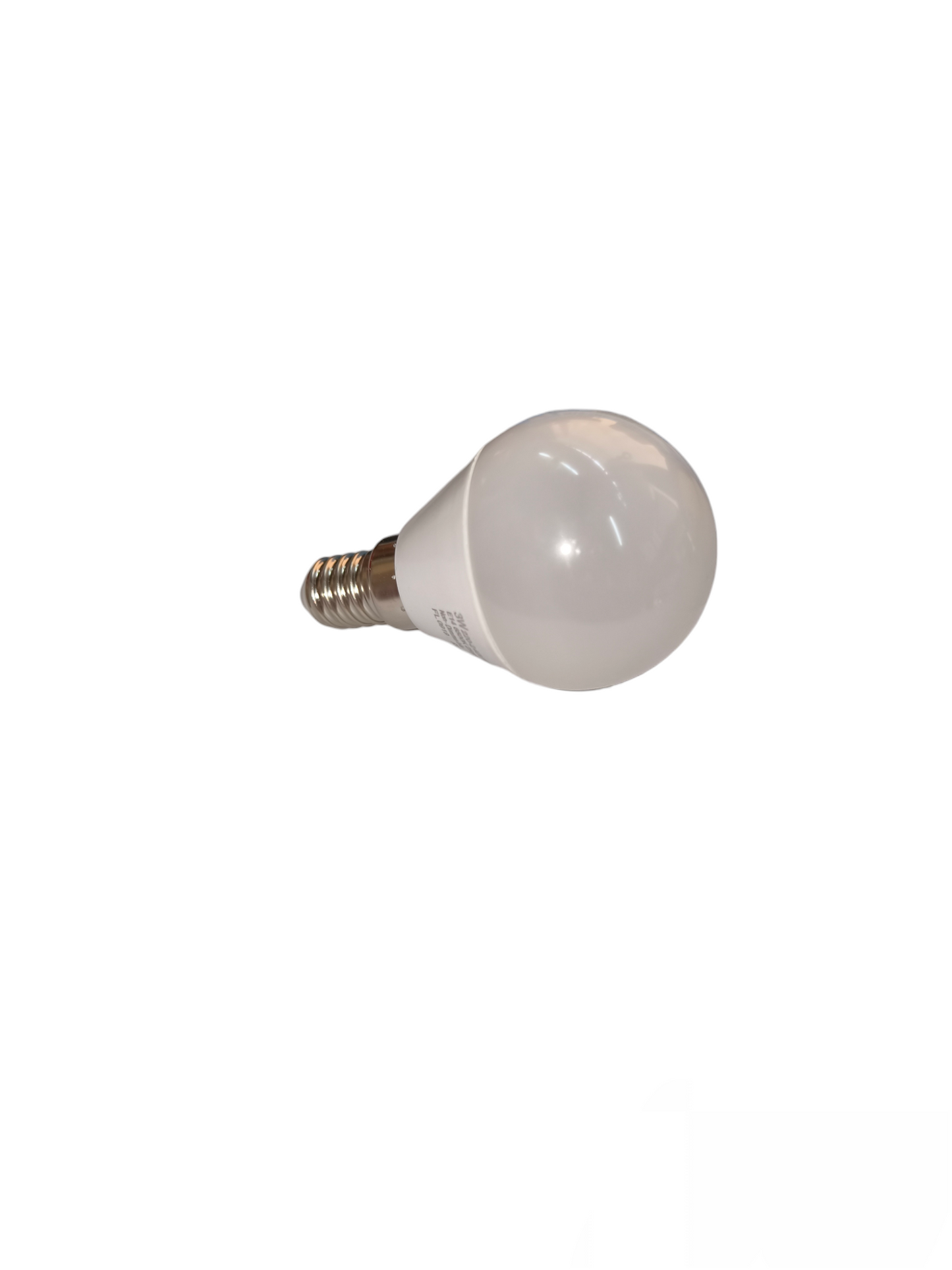 Omni LED light bulb with frosted round design for energy-efficient lighting