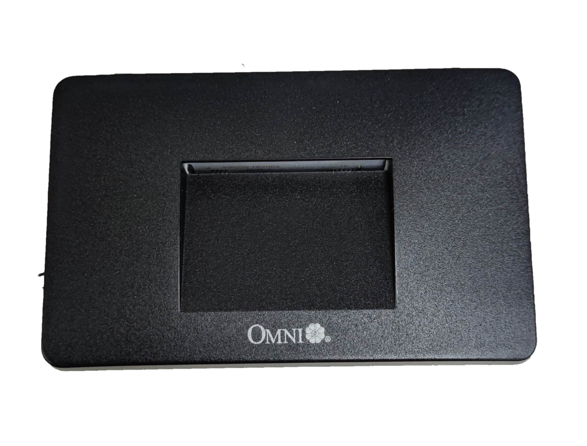Omni LED wall light IP65 LWL-3WS1-WW in sleek black finish, perfect for outdoor or indoor lighting