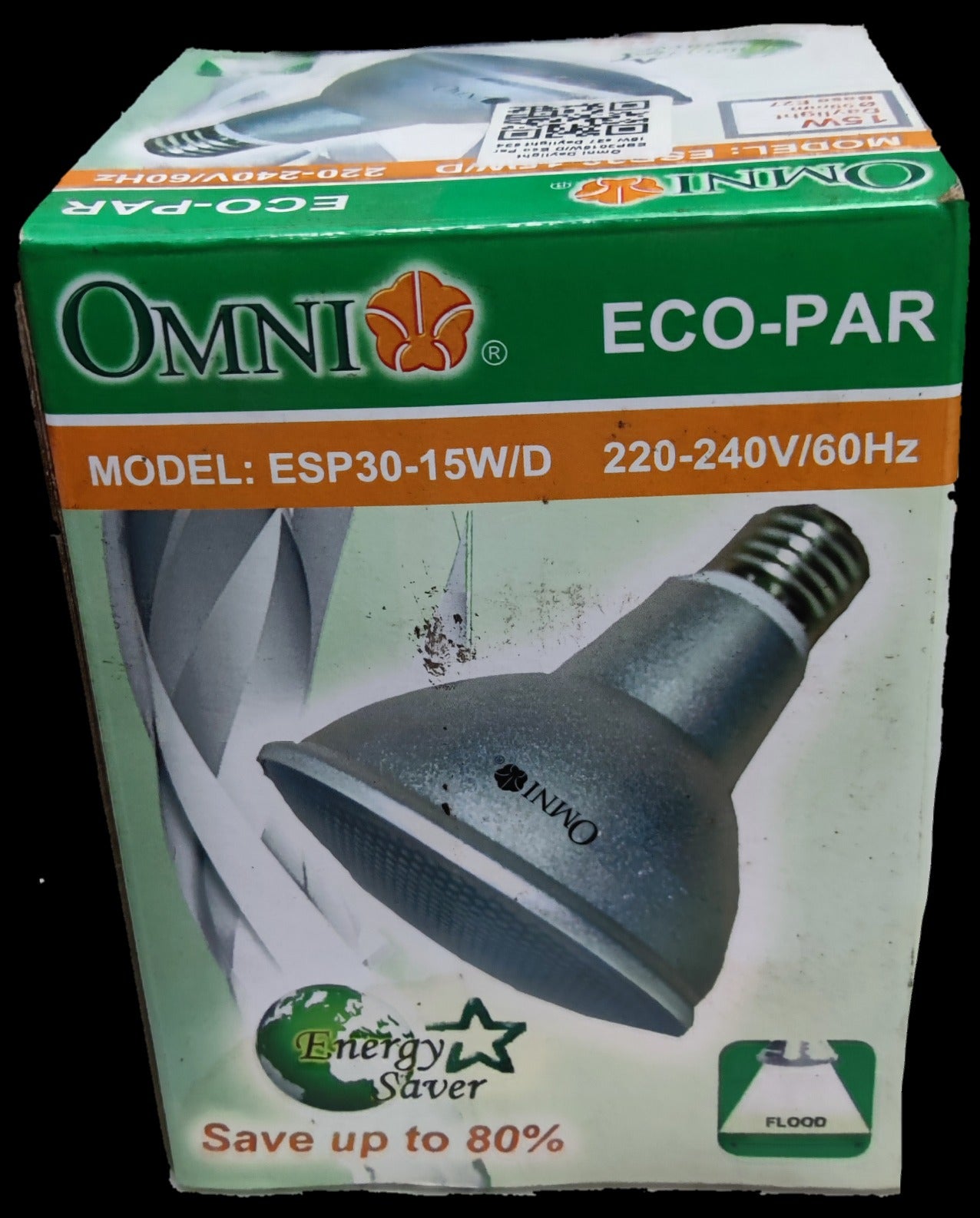 Omni Par 30 15W Daylight CFL E27 220V compact fluorescent bulb eco-par energy saver