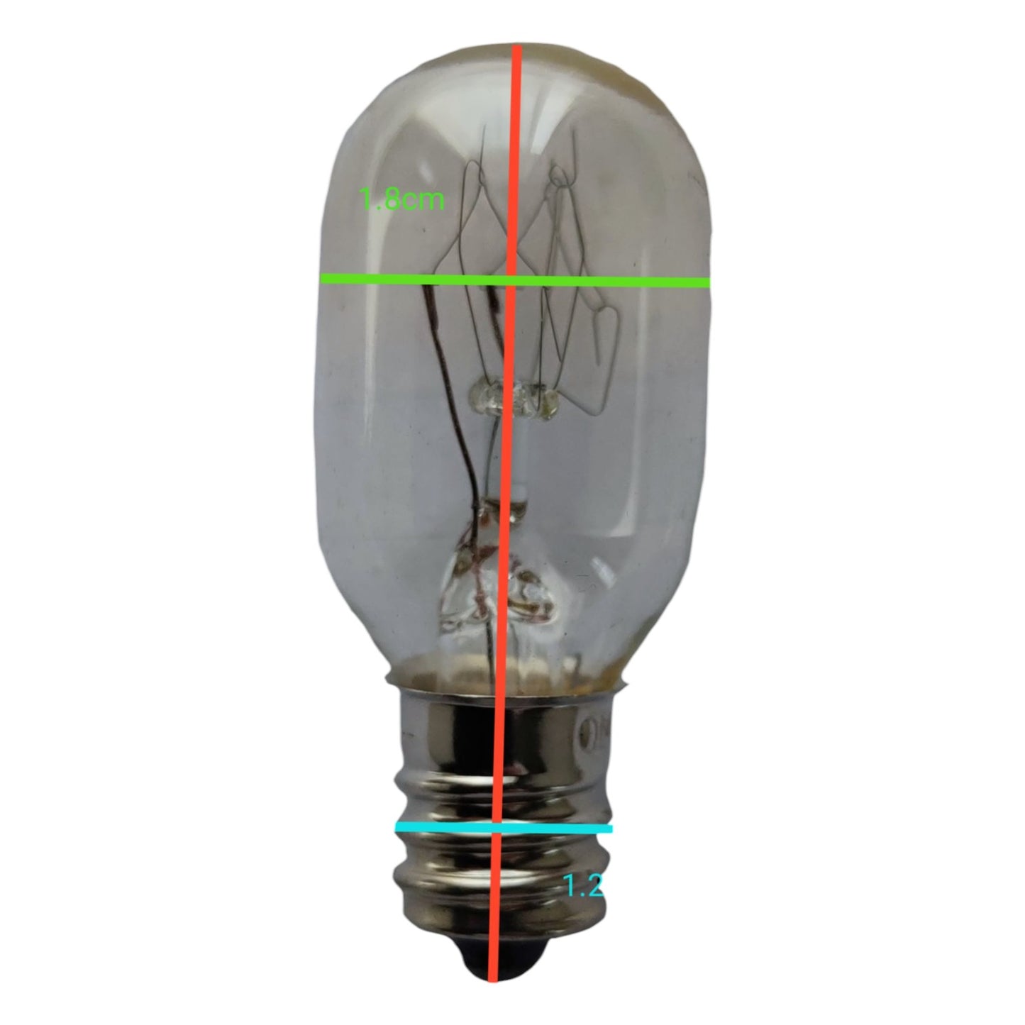 Omni Refrigeration Bulb 10W E12 220V 3pcs Machine Bulb Ref Bulb  CRF-10W-E12