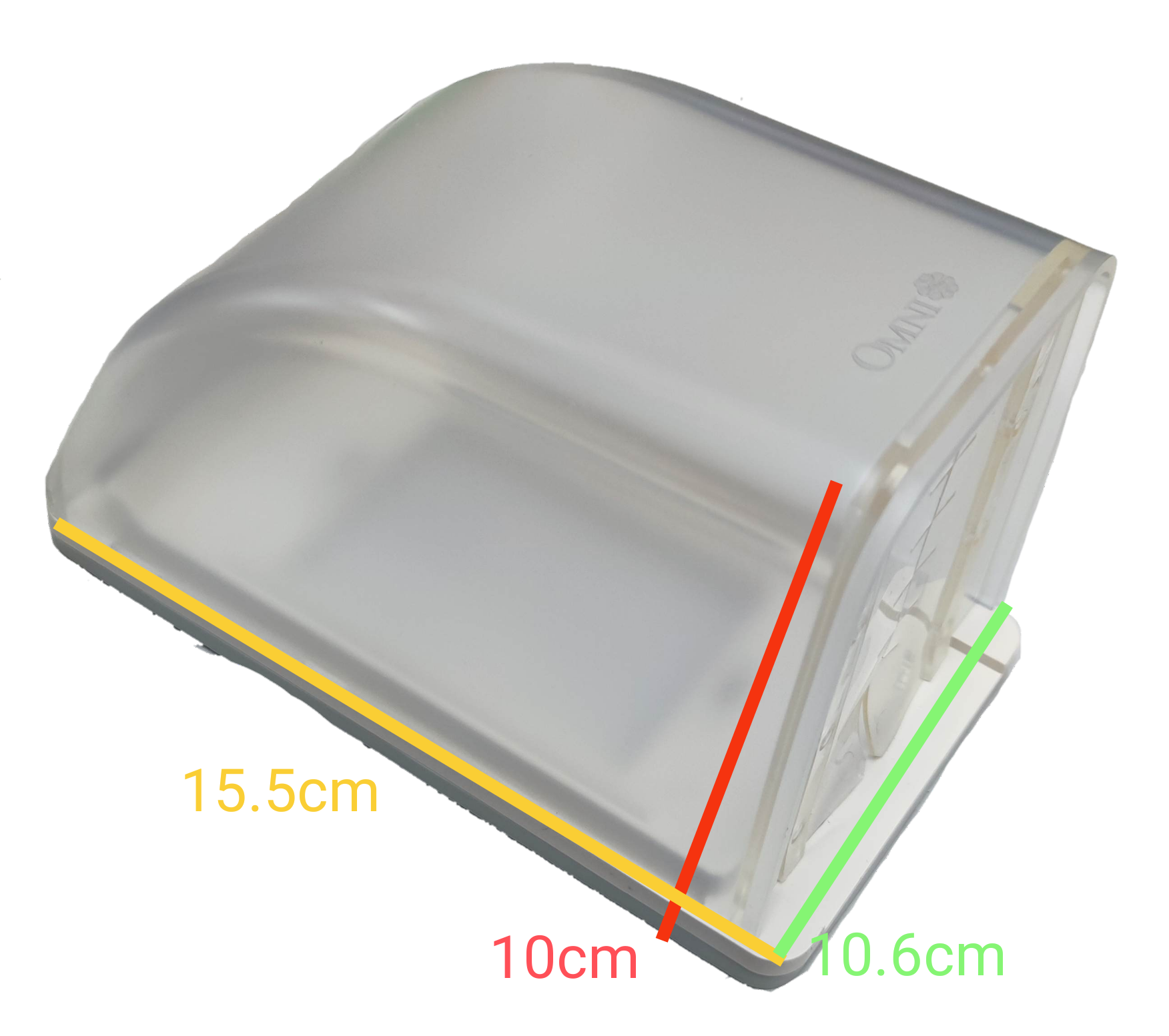 Omni WPP-605 weather proof cover designed to protect electrical outlets from the elements