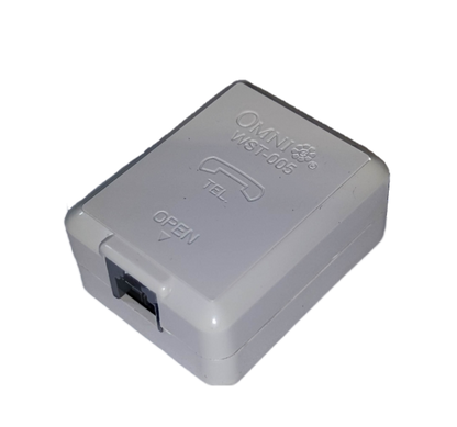 Omni WST-005 telephone outlet wall box for easy installation of telephone wiring