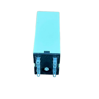 OMRON Timer Relay 30 seconds 8 pins 110V rectangular white housing relay timer with black base and metal terminals