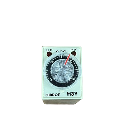 OMRON H3Y relay timer with dial and red pointer Timer Relay 30 seconds 8 pins 110V