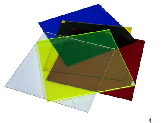 Optical Filter Green 14.5cm x 14.5cm stacked with other colored seasonal decorative filters from China