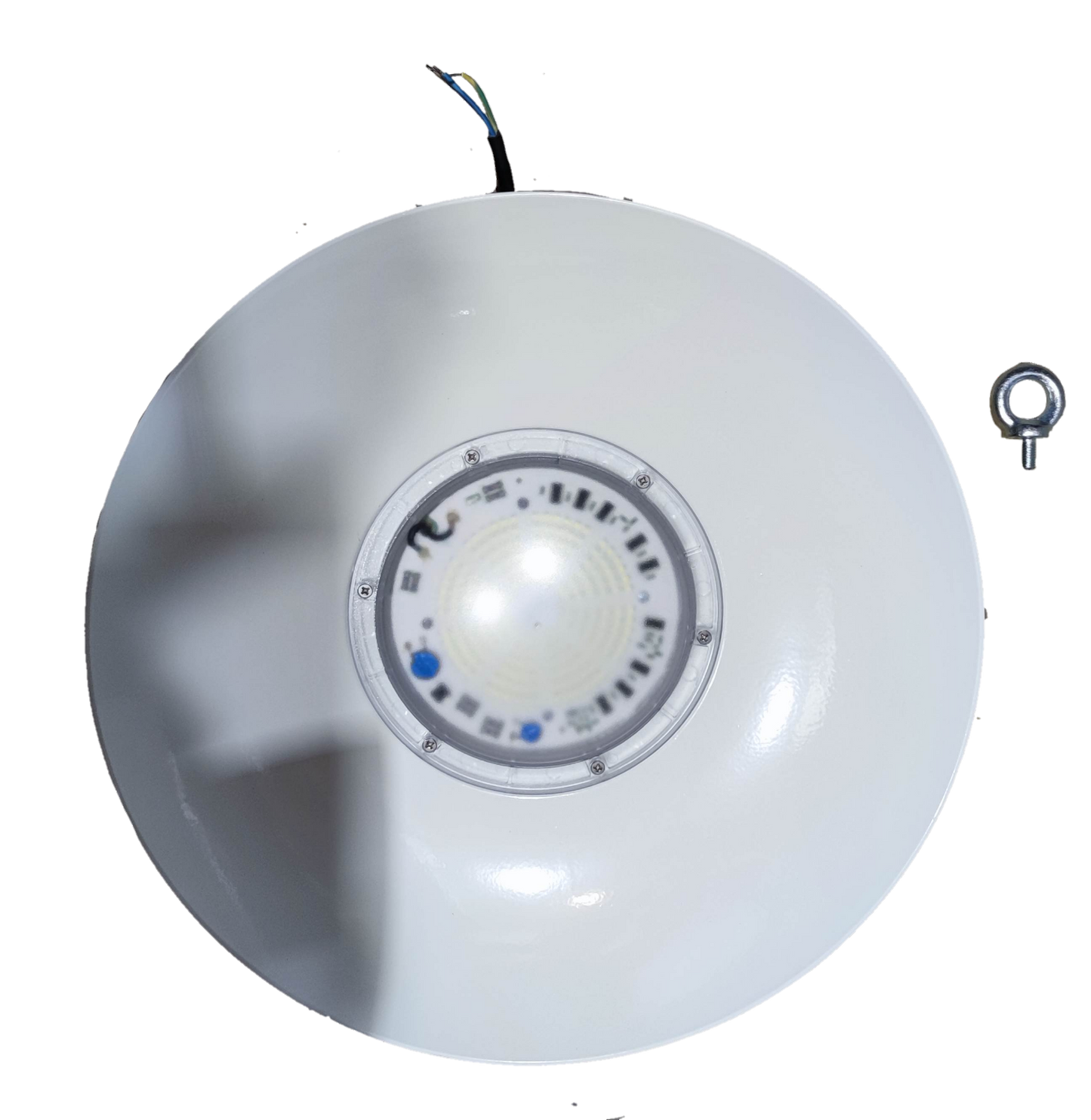 Orbik 200W LED high bay light 5700K Daylight 220V with a sleek white design for industrial lighting