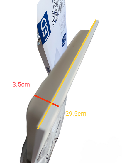 Orbik 36W LED panel light slim rectangular ceiling light fixture with dimensions