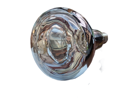 Electx Electrical Supply 375W infrared heat lamp incandescent bulb with reflective glass surface
