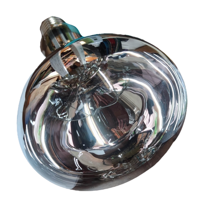 Electx Electrical Supply 375W infrared heat lamp incandescent bulb with reflective coating