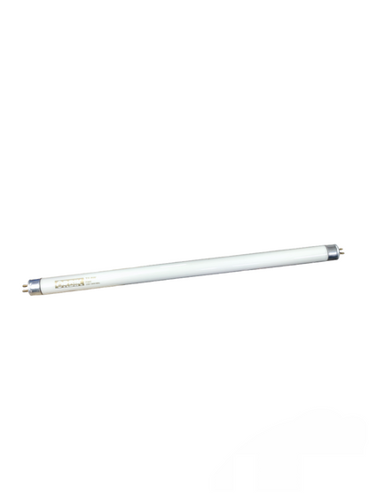 Orbik 8W T5 fluorescent tube green compact fluorescent bulb with silver end caps