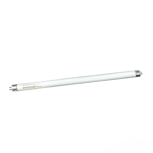 Orbik 8W T5 fluorescent tube green compact fluorescent bulb with silver end caps