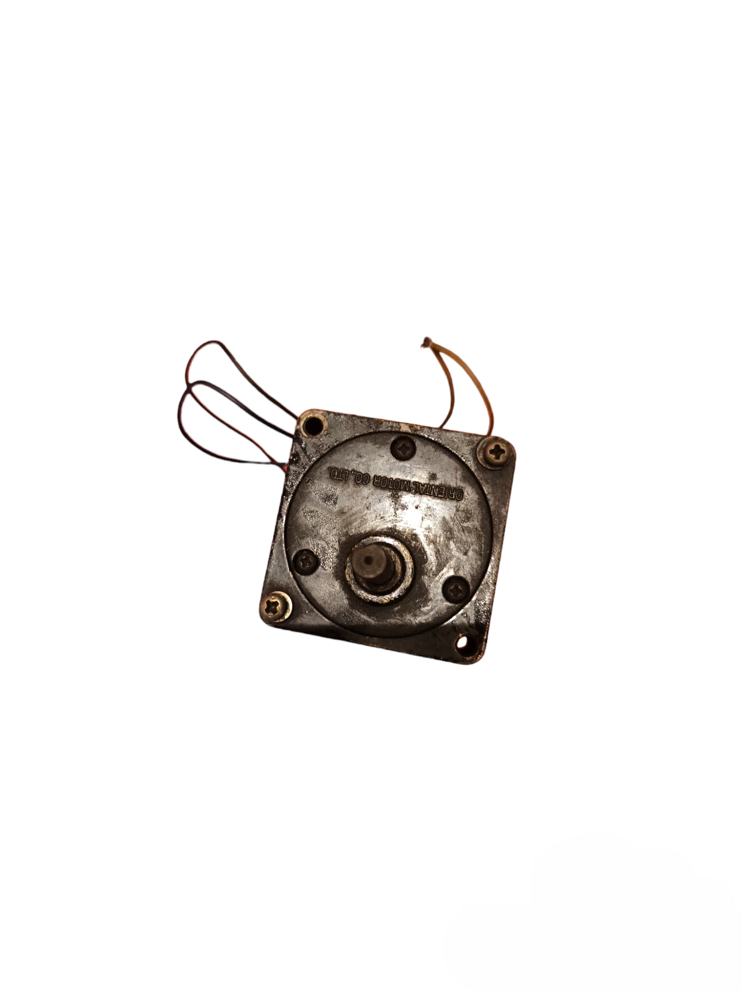 Oriental Motor Induction Motor 5.5W 200V electrical component with wires and metal casing