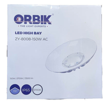 Orbik 150W LED High Bay 5700K Daylight 220V ZY-8008-150W