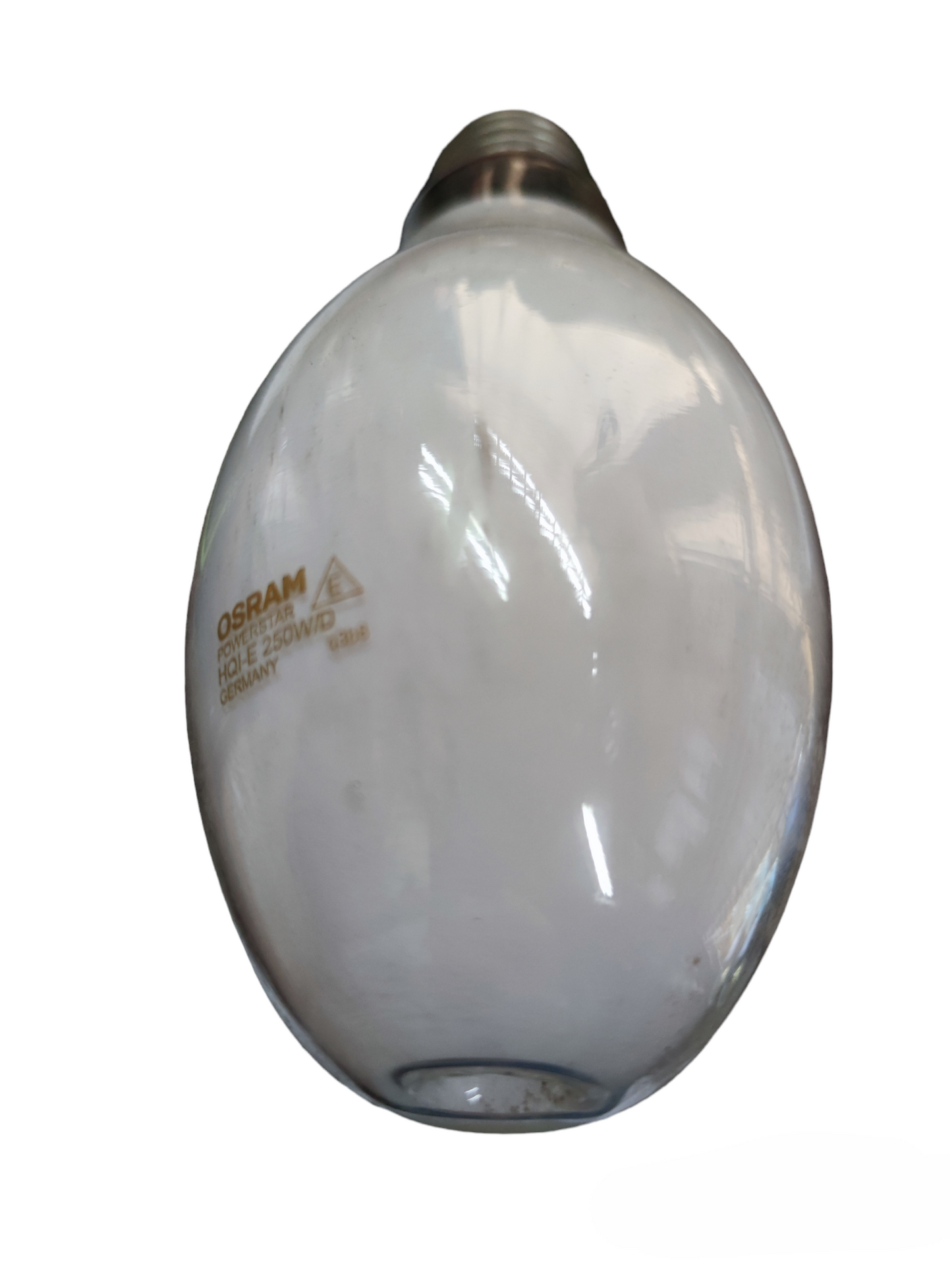 Osram 250W HQI-E Power Star Daylight 6500K LED bulb with clear glass design