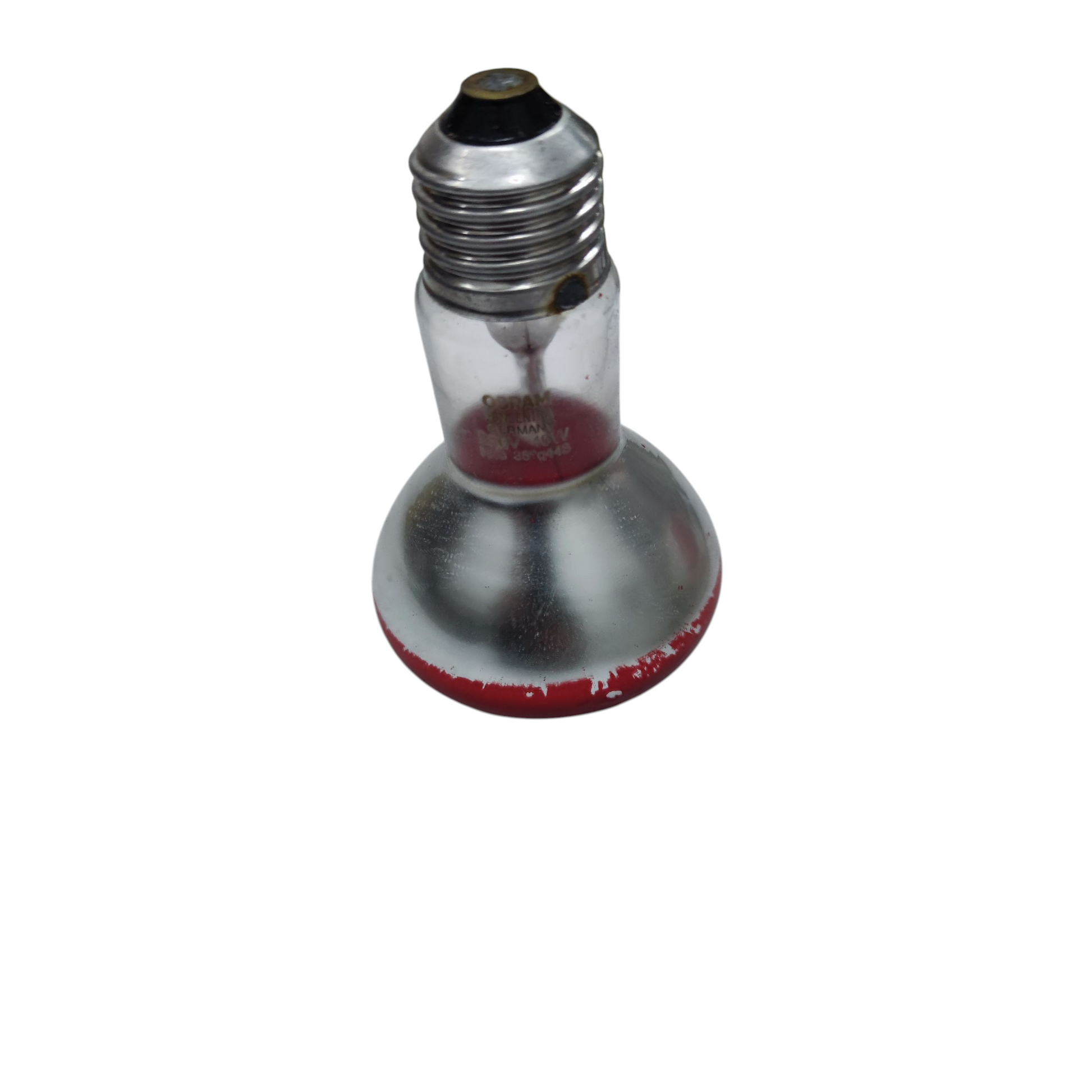 Osram 40W red reflector bulb with a classic design for effective lighting solutions